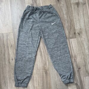 Nike Kids Girl Charcoal Gray Sweatpants Size M (10/12)